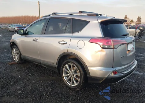 2017 Toyota Rav4 Hybrid Limited from USA, damaged, VIN JTMDJREV2HD109295